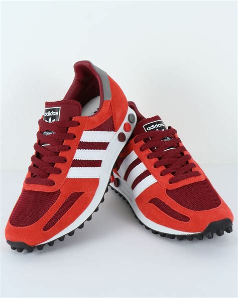 la trainer adidas rot|Men .